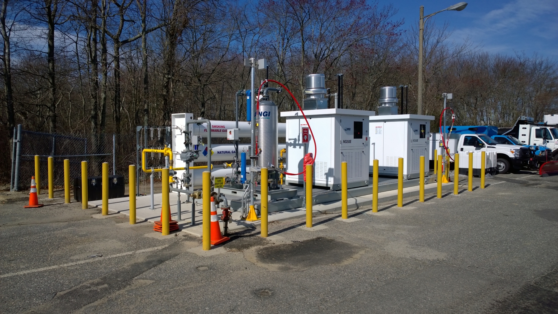 CNG Fueling Station At Suffolk County Water Authority Nelson Pope