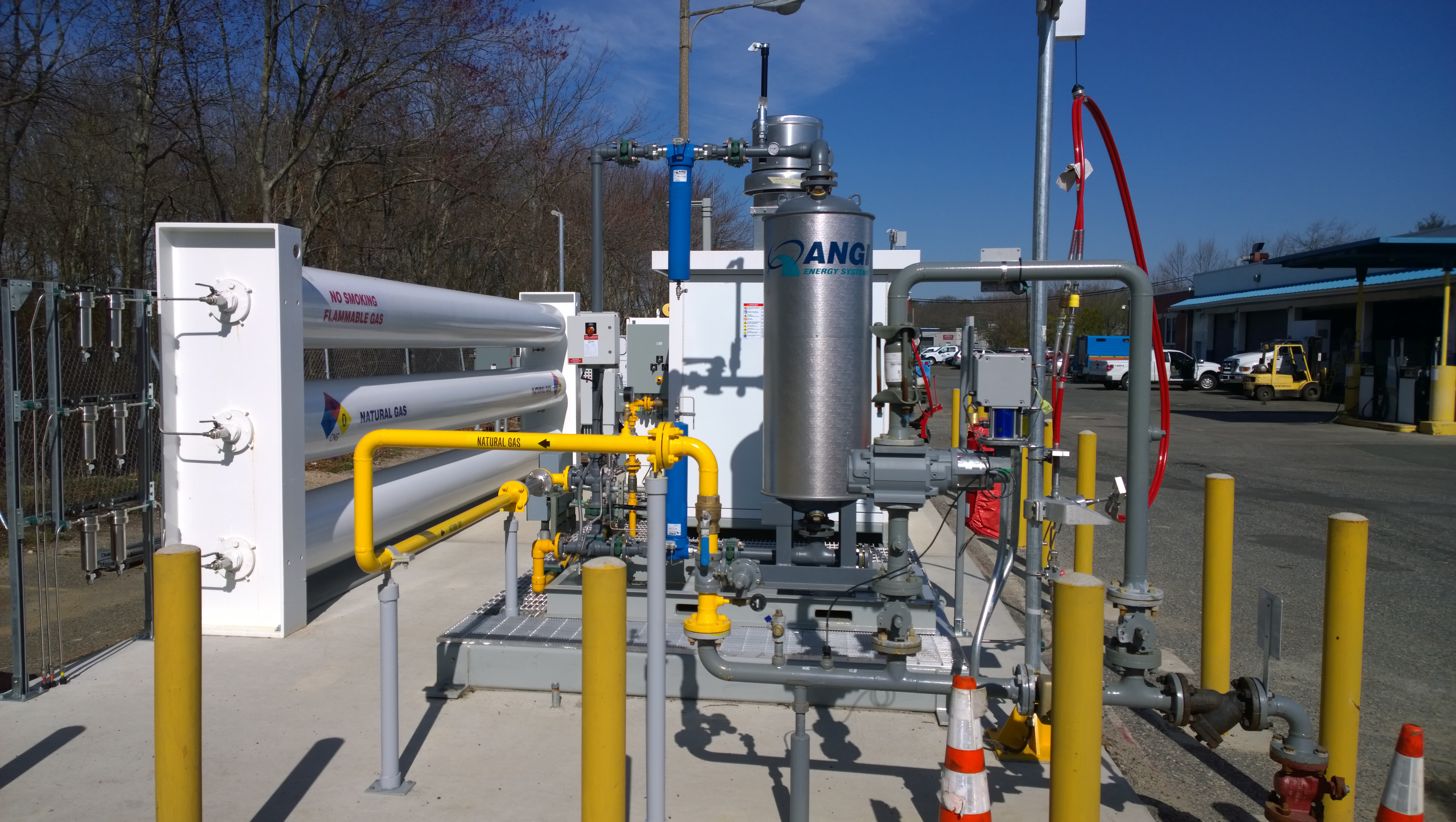 CNG Fueling Station at Suffolk County Water Authority