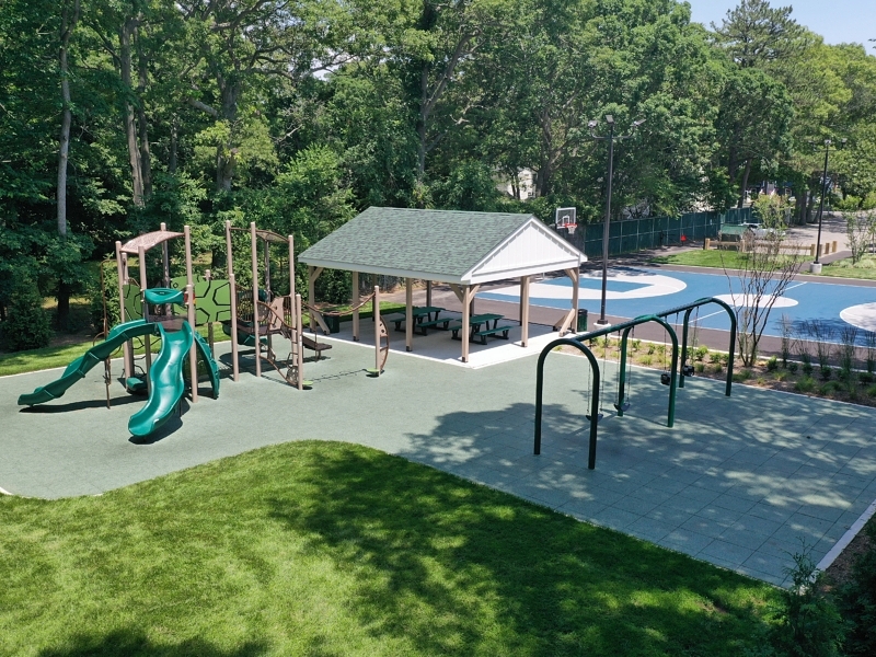 Playground, picnic, swing set