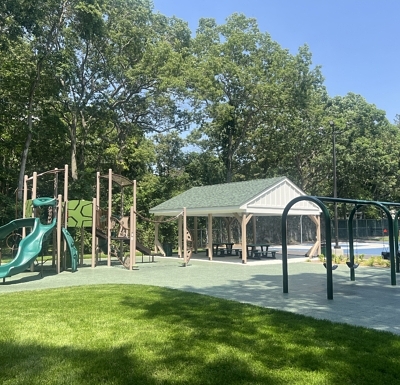 Playground, picnic, swing set